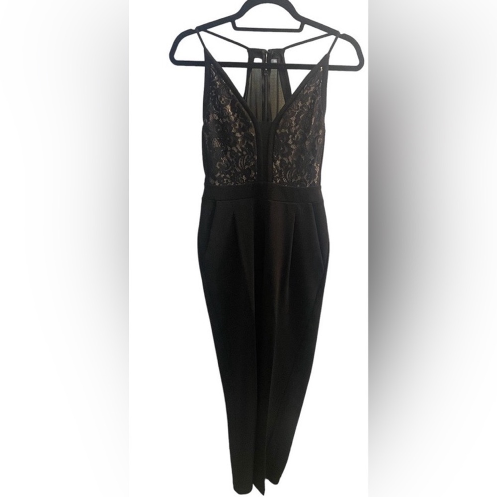 Express lace jumpsuit size 4 - Picture 5 of 6